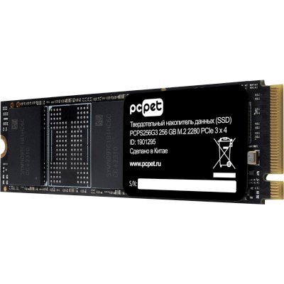 SSD диск PC PET 256Gb PCPS256G3 Черный