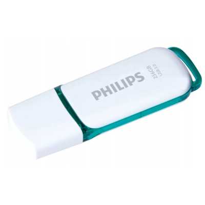 флешка Philips 265GB FM25FD75B/97 Белый, зеленый