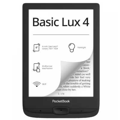 электронная книга PocketBook 618 Basic Lux Ink Black