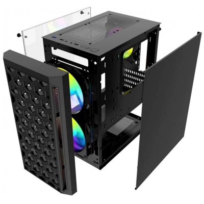 корпус PowerCase Mistral Micro T3B Black