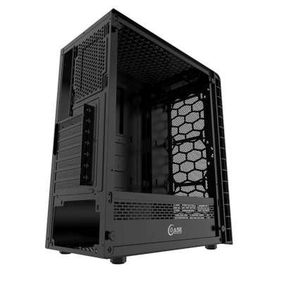 корпус PowerCase Mistral Z4 Mesh LED Black