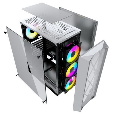 корпус PowerCase Rhombus X4 White