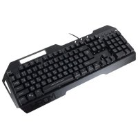 клавиатура Qcyber Hrom Black USB Черный