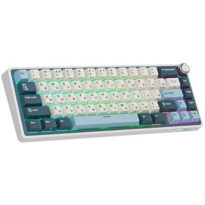 клавиатура Royal Kludge R65 6935280827785 Белый-синий