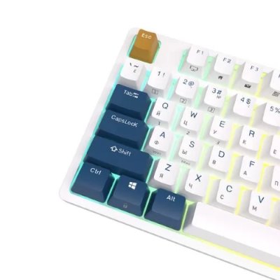 клавиатура Royal Kludge RK89 6935280817373 Белый-синий