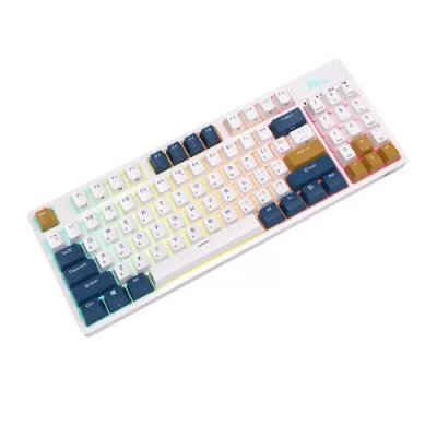 клавиатура Royal Kludge RK89 6935280817373 Белый-синий