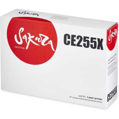 картридж Sakura SACE255X черный