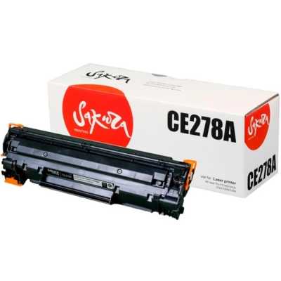 картридж Sakura SACE278A черный