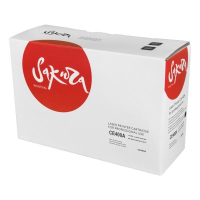 картридж Sakura SACE400A черный