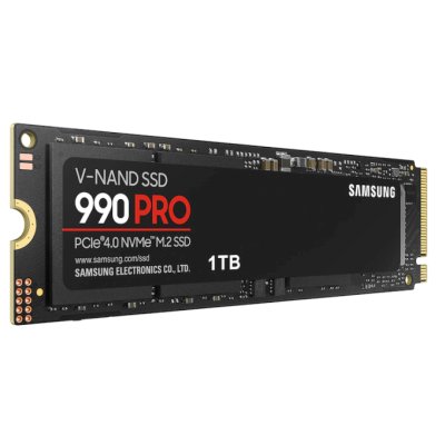 SSD диск Samsung 990 PRO 1Tb MZ-V9P1T0B/AM Черный