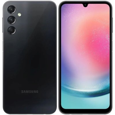 смартфон Samsung Galaxy A24 4/128GB Black SM-A245FZKUCAU черный