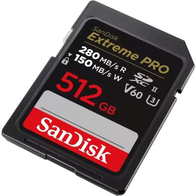 карта памяти SanDisk Extreme Pro 512GB SDSDXEP-512G-GN4IN