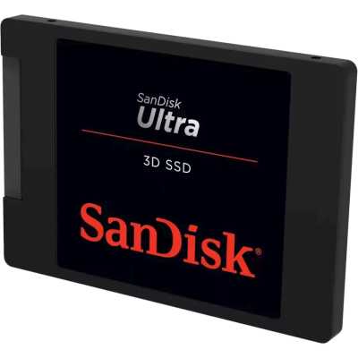 SSD диск SanDisk Ultra 3D 2Tb SDSSDH3-2T00-G26 Черный
