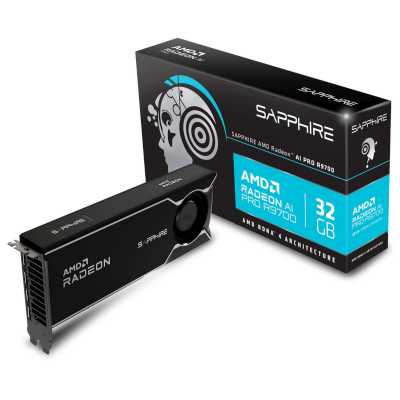 видеокарта Sapphire AMD Radeon AI Pro R9700 32Gb 32358-01-20G