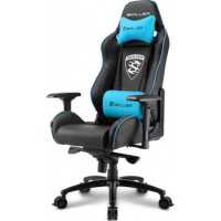 игровое кресло Sharkoon Skiller SGS3 Black-Blue черно-синий