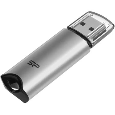 флешка Silicon Power 16GB SP016GBUF3M02V1S Серебристый