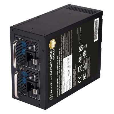 блок питания SilverStone 900W Gemini 900A SST-GM900A-GF Черный