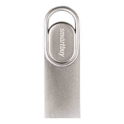 флешка SmartBuy 16GB SB16GBM3 Серебристый, синий