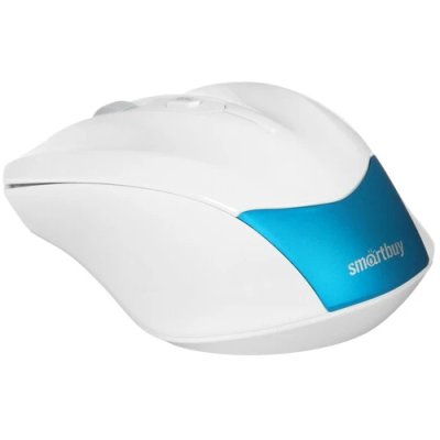 мышь SmartBuy 356AG SBM-356AG-BW Белый-голубой
