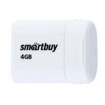 флешка SmartBuy 4GB SB4GBLara-W Белый