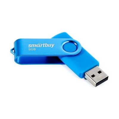 флешка SmartBuy 8GB SB008GB2TWB Голубой
