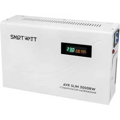 стабилизатор напряжения SMARTWATT AVR Slim 3000RW 4512020310007 Белый