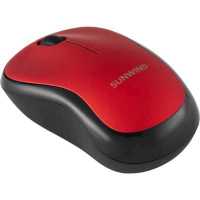 мышь SunWind SW-M200 Red/Black Красный