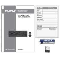 клавиатура Sven KB-C3400W Черный