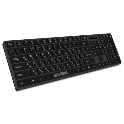 клавиатура Sven KB-E5300W Черный