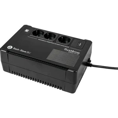 ИБП Systeme Electric Back-Save BVSE600RS Черный