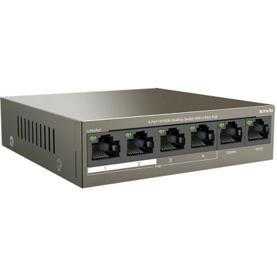 коммутатор Tenda TEF1106P-4-63W