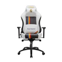 игровое кресло Tesoro Real Madrid White-Black белый - черный
