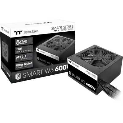 блок питания Thermaltake Smart W3 600W PS-SPW-0600NNFAWE-1 Черный