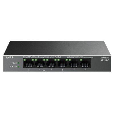 коммутатор TP-Link LS106LP