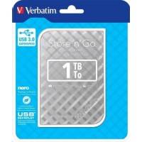 жесткий диск Verbatim Store 'n' Go 1Tb 53197 Серебристый