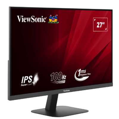 монитор ViewSonic VA2708-2K-HD Черный