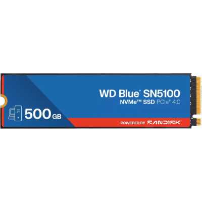 SSD диск WD Blue SN5100 500Gb WDS500G5B0E Синий