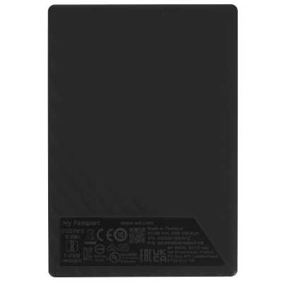 жесткий диск WD My Passport 4Tb WDBRMD0040BGY-WESN Серый