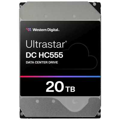 жесткий диск WD Ultrastar DC HC555 20Tb WUH722020CLE604 Серебристый