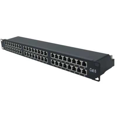 патч-панель Wize Pro W1U48CAT6-SH