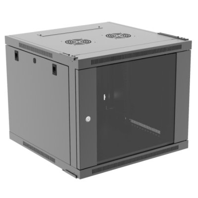 телекоммуникационный шкаф Wize Pro W9UQSR Черный