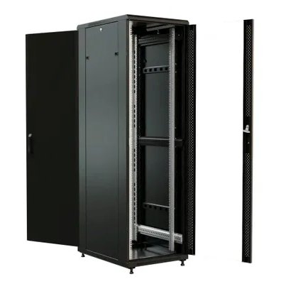 телекоммуникационный шкаф WRLine WR-TT-2761-AS-RAL9004 Черный