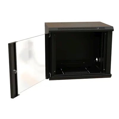 телекоммуникационный шкаф WRLine WR-TW-1266-GP-RAL9004 Черный