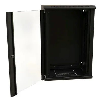 телекоммуникационный шкаф WRLine WR-TW-1866-GP-RAL9004 Черный