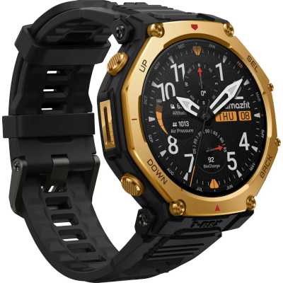 смарт часы Amazfit T-Rex 3 Pro 48mm Black-Gold