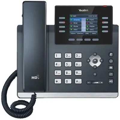IP телефон Yealink SIP-T44W Черный