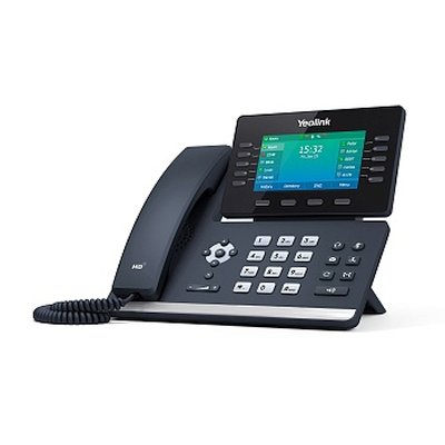 IP телефон Yealink SIP-T54W без БП Черный