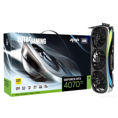 видеокарта Zotac nVidia GeForce RTX 4070 Ti 12Gb AMP Extreme AIRO ZT-D40710B-10P