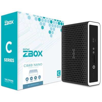 компьютер Zotac ZBOX-CI669NANO-BE Черный